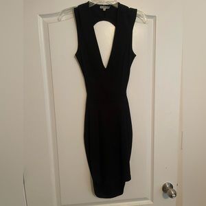 Black going out dress